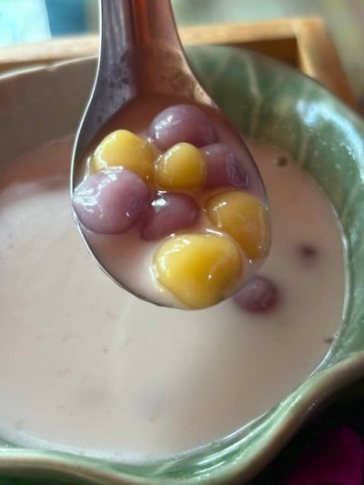 บัวลอย + ไอศกรีม