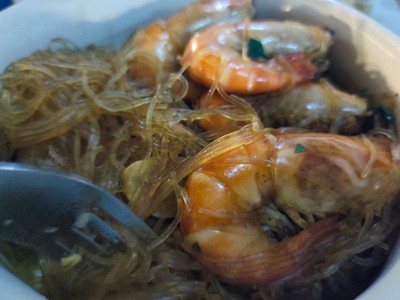กุ้งอบวุ้นเส้น