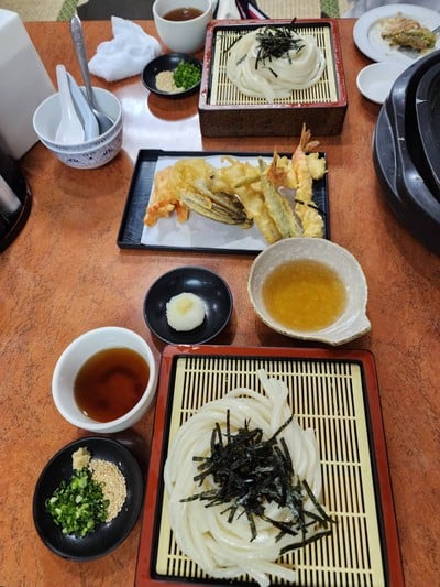 Tempura Zaru Udon
