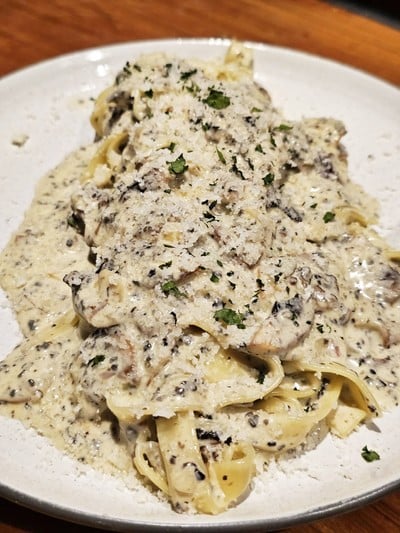 Truffle Fettucine Alfredo