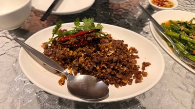 ผัดหนำเลี๊ยบหมูสับ
