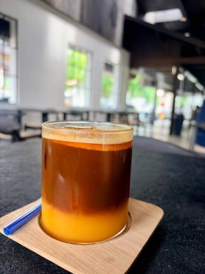 Orange americano