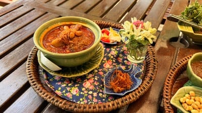มัสมั่นไก่