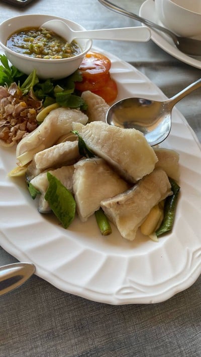 ปลาคังลวกจิ้ม