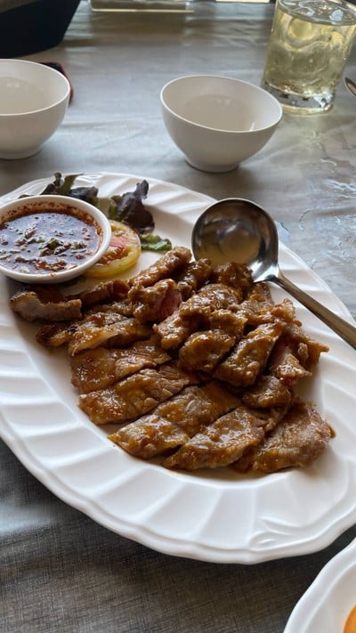 เนื้อย่างติดมัน