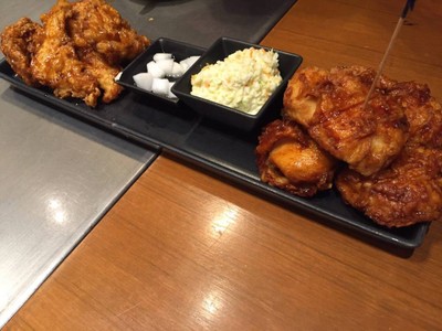 เมนูของร้าน Bonchon Korean Fried Chicken (บอนชอนไก่ทอดเกาหลี) สยามเซ็นเตอร์