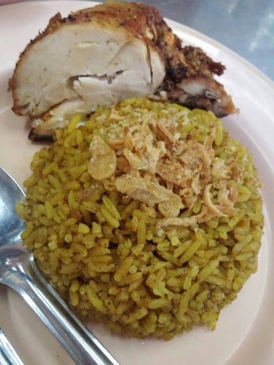 เมนูของร้าน บังหมาน ข้าวหมกไก่-ไก่ทอดหาดใหญ่ จตุจักร โครงการ 5