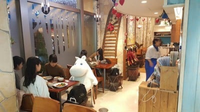 Moomin House Cafe Tokyo Sky Tree
