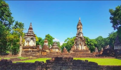 บรรยากาศ วัดช้างล้อม