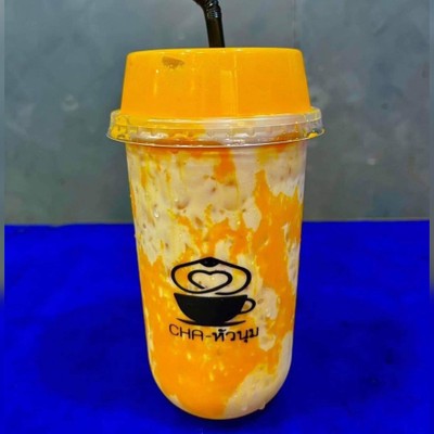 นมเหนียวข้าวโพด (ใส่แก้ว)