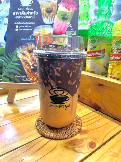 ชาเย็นโกโก้เหนียว (ใส่แก้ว)