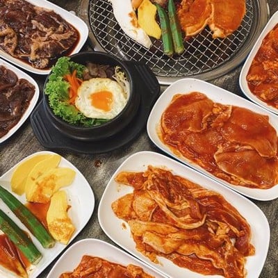 รีวิว SALANG Korean BBQ Buffet Restaurant ถนนพญาไท - ชุดหมูเกาหลี BBQ ...