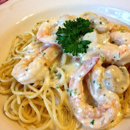 Shrimp Alfredo Pasta