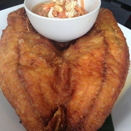 ปลาตัวใหญ่ สด กรอบๆ 