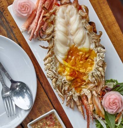  “กุ้งแม่น้ำเผา"(ราคา 1400 บาท) 