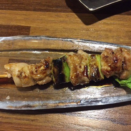 ไก่ย่างต้นหอม