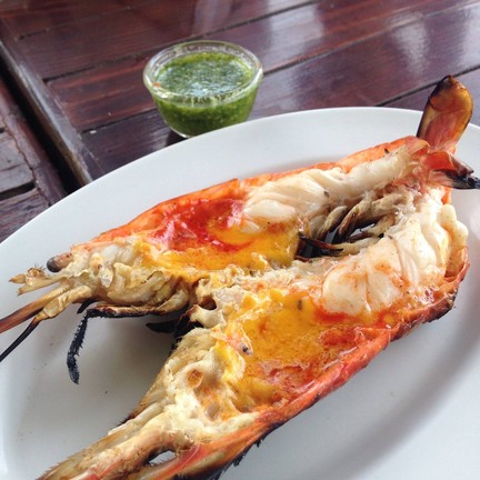 บ้านชิดกรุง กุ้งเผา