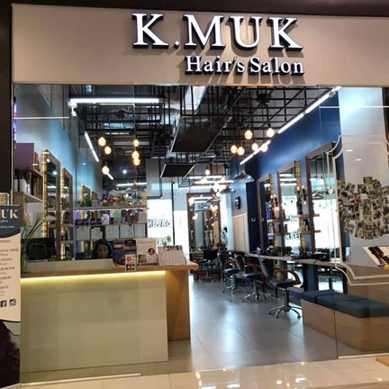 k muk hair salon ราคา village