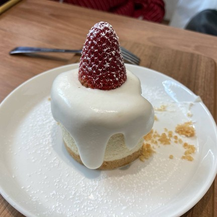 Strawberry cheesecake 