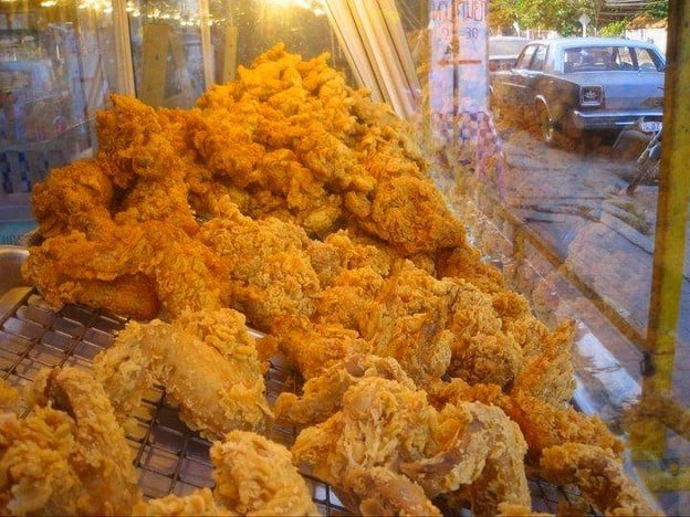 ไก่ทอด K&C เคแอนด์ซี หลัง มช.