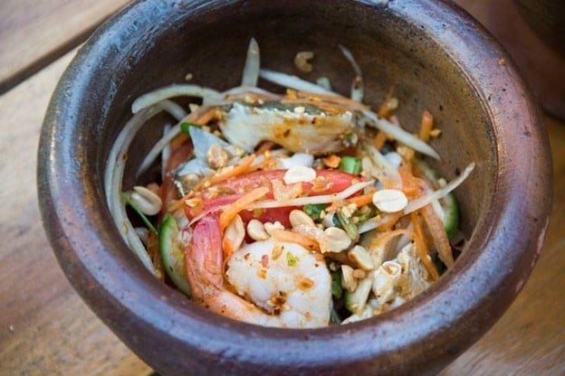 Somtum House-Yokkrok  ส้มตำเฮาส์ ต้นตำรับยกครก โครงการจริงใจวิลเลจ