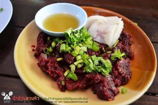 ลาบป่าคา ดอยสะเก็ด