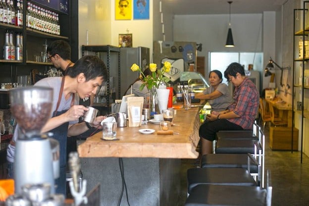 Impresso Espresso Bar ถนนสนามบินเก่า กองบิน41
