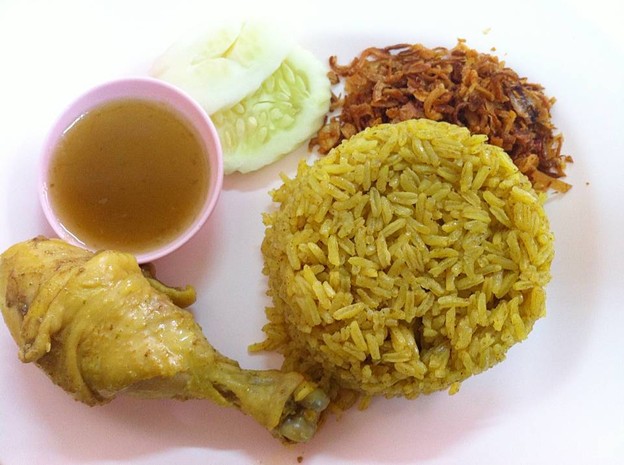 ข้าวหมกไก่สามย่าน