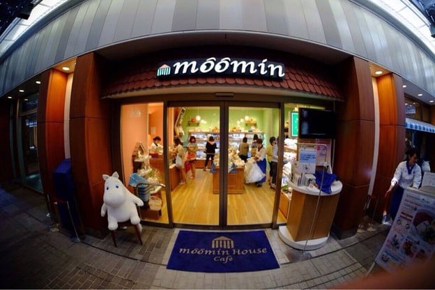 Moomin House Cafe Tokyo Sky Tree