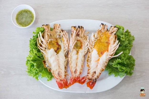 เมนูของร้าน บ้านก้ามปู หาดใหญ่