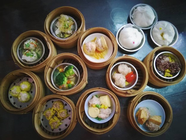 เมนูของร้าน บ้านเจ้าฟ้า ติ่มซำนึ่งสด ถนนเจ้าฟ้า