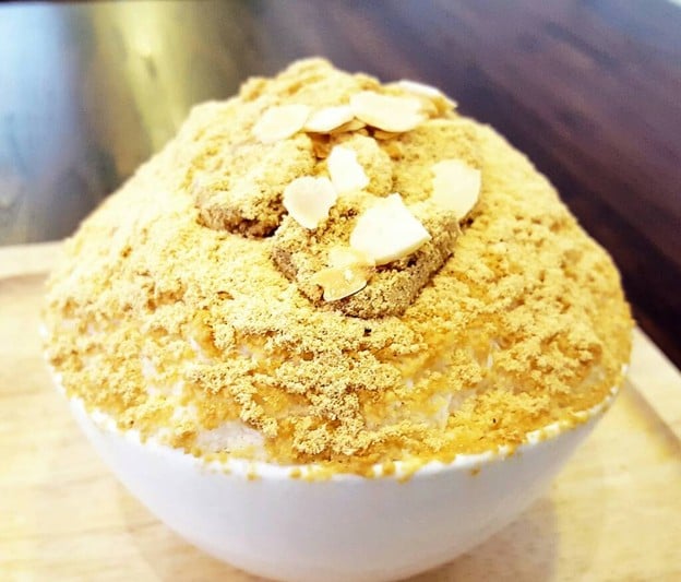เมนูของร้าน Gangnam Bingsu