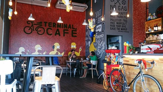 บรรยากาศ Bike Terminal & Cafe'
