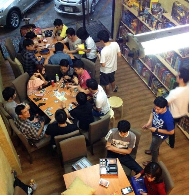 บรรยากาศ Boarding Time Board Game Cafe