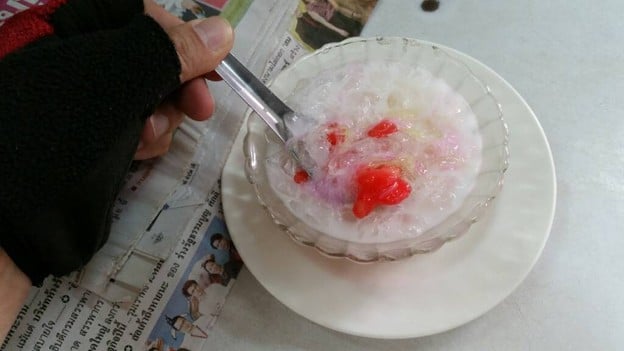 ทับทิมกรอบแม่ดวงพร (ทับทิมกรอบวงเวียนใหญ่) วงเวียนใหญ่ (ลาดหญ้า)