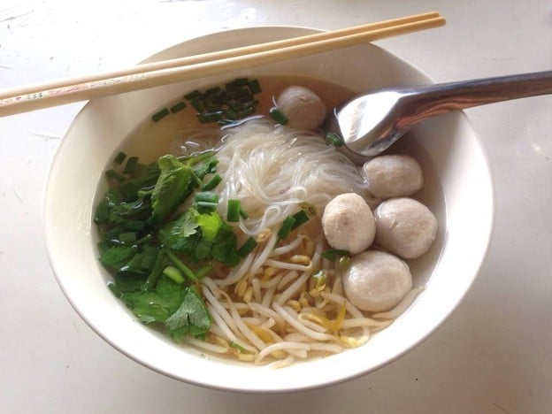 เมนูของร้าน ลูกชิ้นเศรษฐี