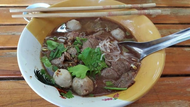 เมนูของร้าน ก๋วยเตี๋ยวป้าอ้วน สาขา1