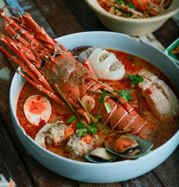 เมนูของร้าน พี่อ้อ ก๋วยเตี๋ยวต้มยำ เพชรบุรี