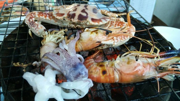 8/8 Seafood บุฟเฟ่ต์ทะเลเผา