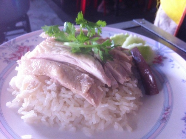 ข้าวมันไก่คุณยาย ปักธงชัย