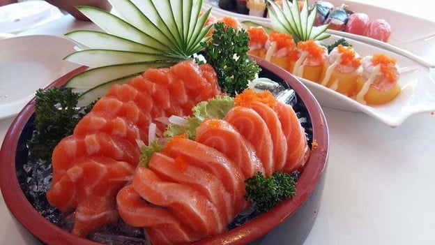 เมนูของร้าน 168 Sushi Sashimi