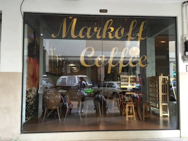 หน้าร้าน MarKoff Coffee ดิออริจิ้น