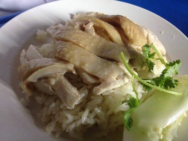 เมนูของร้าน ข้าวมันไก่มิดไนท์ไก่ตอน