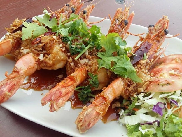 เมนูของร้าน ตังเก ซีฟู๊ด