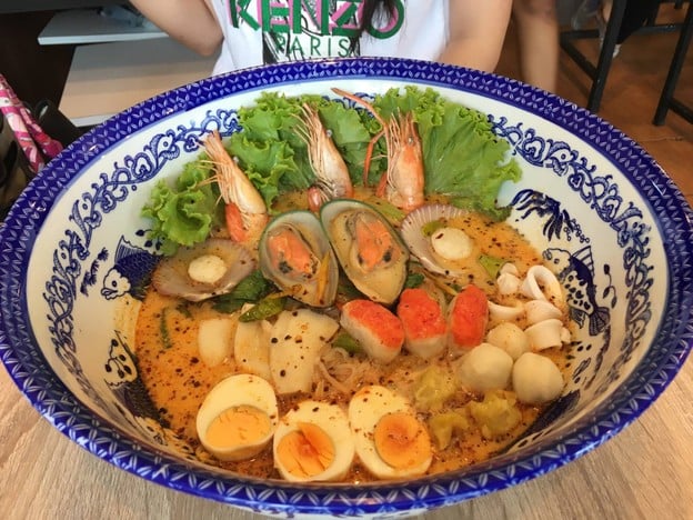 เมนูของร้าน Secret Tomyum