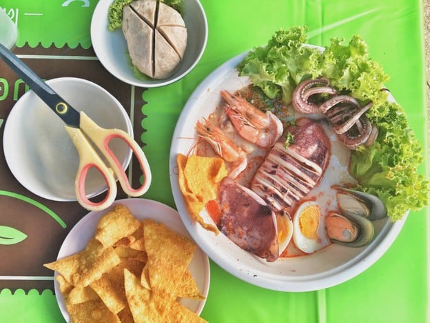 ก๋วยเตี๋ยวต้มยำกุ้งน้ำข้น หลังมช.