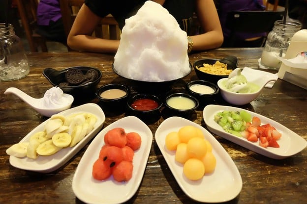 เมนูของร้าน ฟองนม แอท เก็ตโฮ่