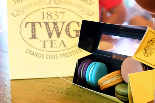 เมนูของร้าน TWG Tea ดิ เอ็มโพเรียม