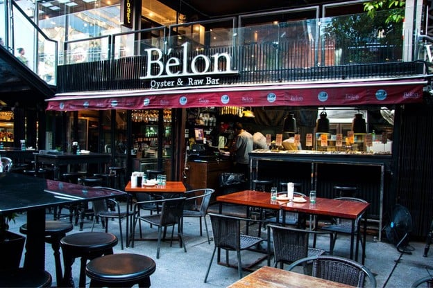Bélon Oyster & Raw Bar Seen Space