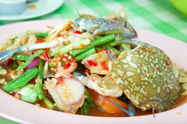 เมนูของร้าน ส้มตำป้าเต่าซุปเปอร์แซ่ป